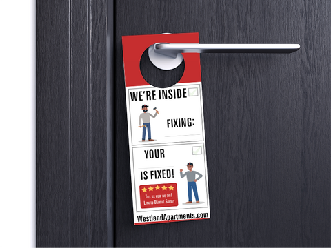 Maintenance Hang Tags (Pack of 100)